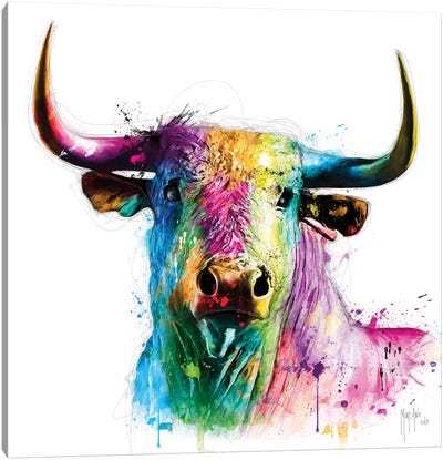 El Toro Canvas Art Print - Bull Art