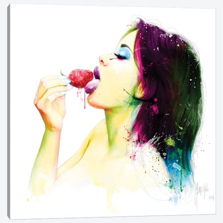 Fruity Kiss I Canvas Print #PMU84} by Patrice Murciano Canvas Wall Art