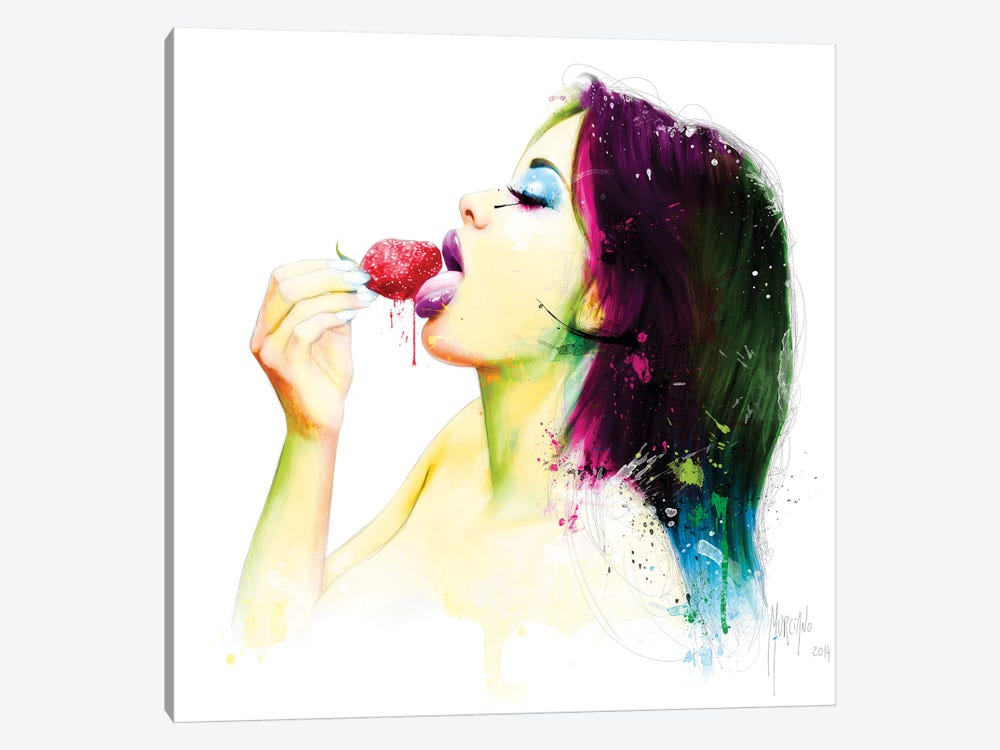 Fruity Kiss I by Patrice Murciano 1-piece Canvas Art