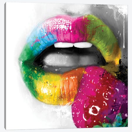 Fruity Kiss II Canvas Print #PMU85} by Patrice Murciano Canvas Artwork