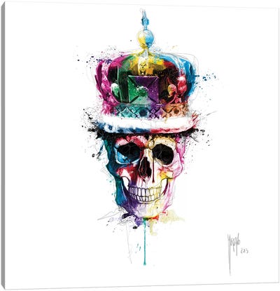 God Save The Queen Canvas Art Print - Patrice Murciano