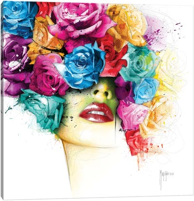 La Vie En Roses Canvas Art Print