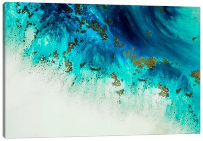 Above The Shallows Canvas Art Print - Agate, Geode & Mineral Art