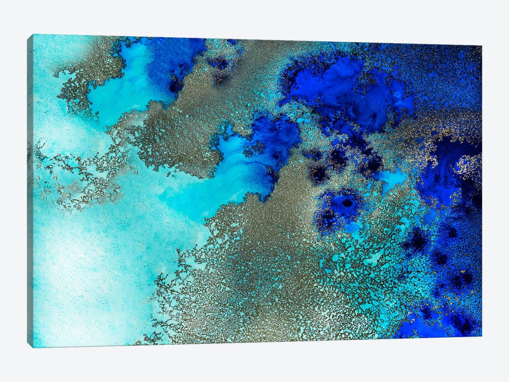 Reef Resonance by Petra Meikle de Vlas 1-piece Canvas Wall Art