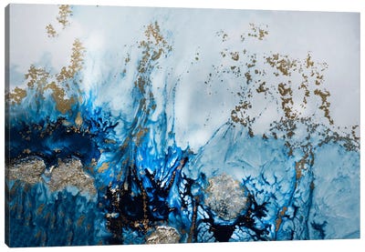 Gently Drifting Canvas Art Print - Agate, Geode & Mineral Art
