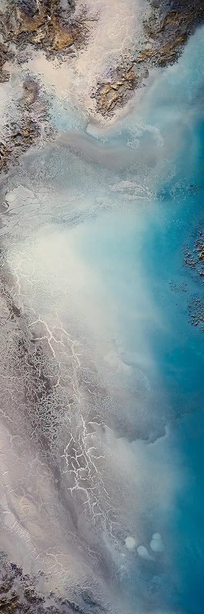 Seaside Whispers II by Petra Meikle de Vlas canvas print