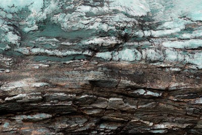 Canvas Print: Turquoise Unfolding by Petra Meikle de Vlas - thumbnail