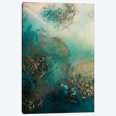 Reef Shimmer Canvas Print #PMV55} by Petra Meikle de Vlas Canvas Wall Art