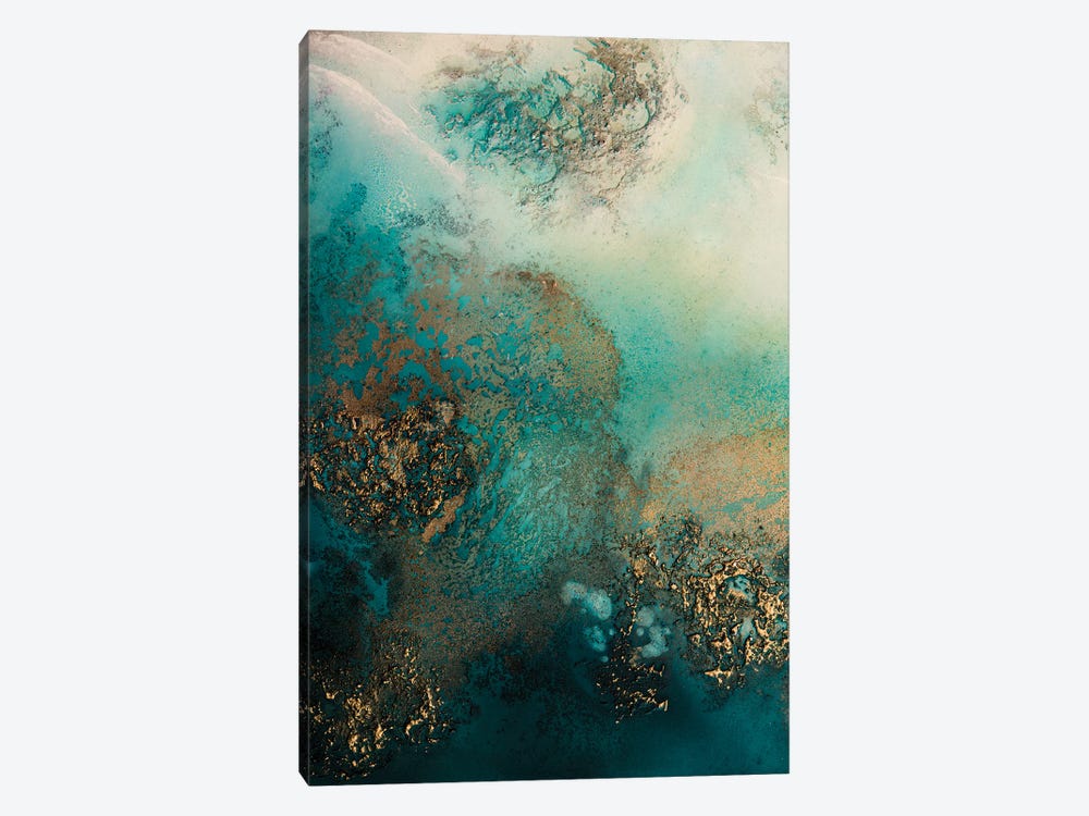 Reef Shimmer by Petra Meikle de Vlas 1-piece Canvas Artwork