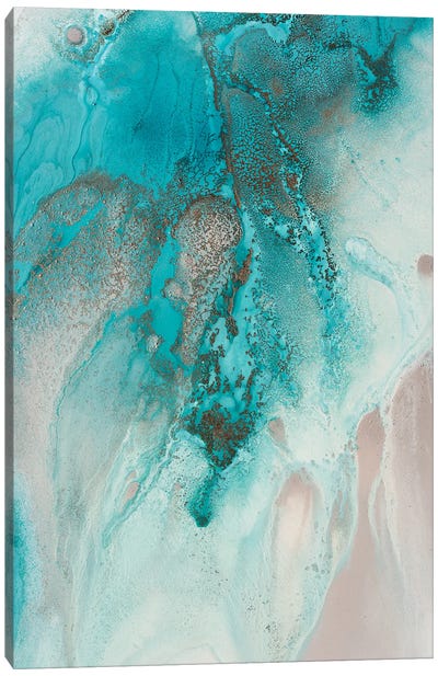 Coral Sea Flow II Canvas Art Print - Petra Meikle de Vlas