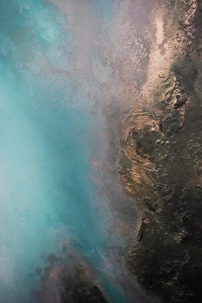 Sundown by Petra Meikle de Vlas multi panel art