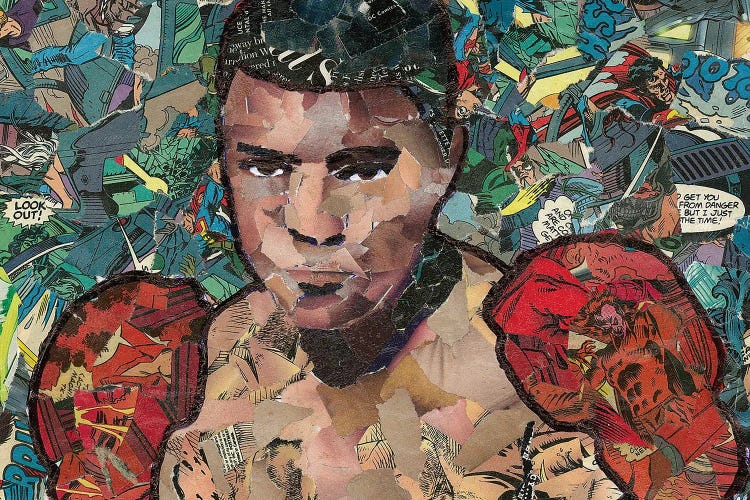 Ali Comic Collage