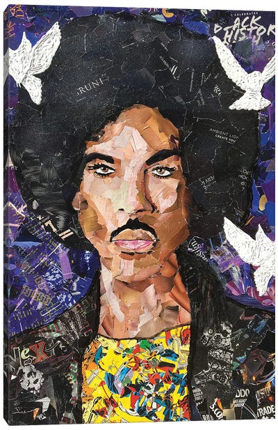 The Beautiful Ones II Canvas Art Print - Prince