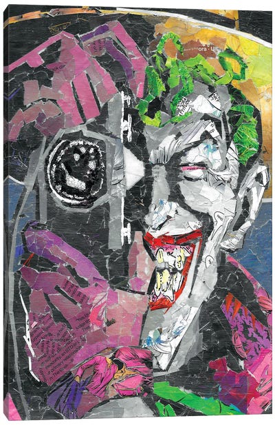 Joker Killing Joke Canvas Art Print