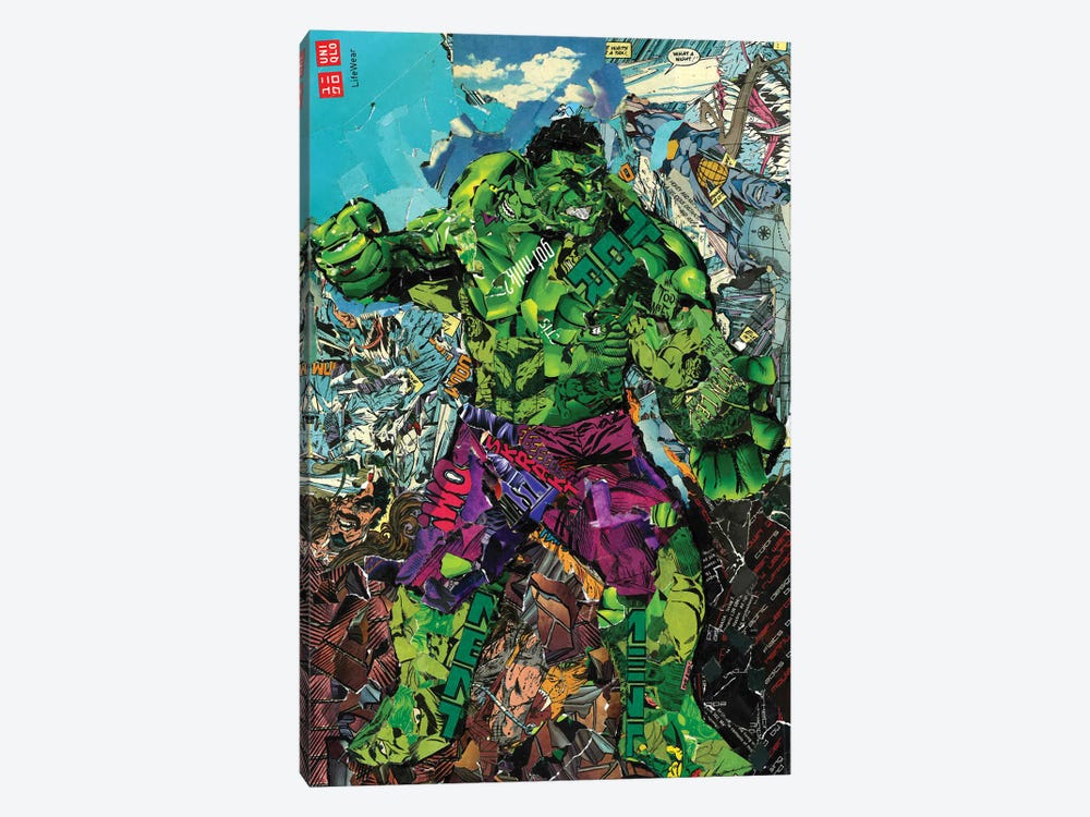 The Incredible Bruce Banner Hulk by p_ThaNerd 1-piece Art Print