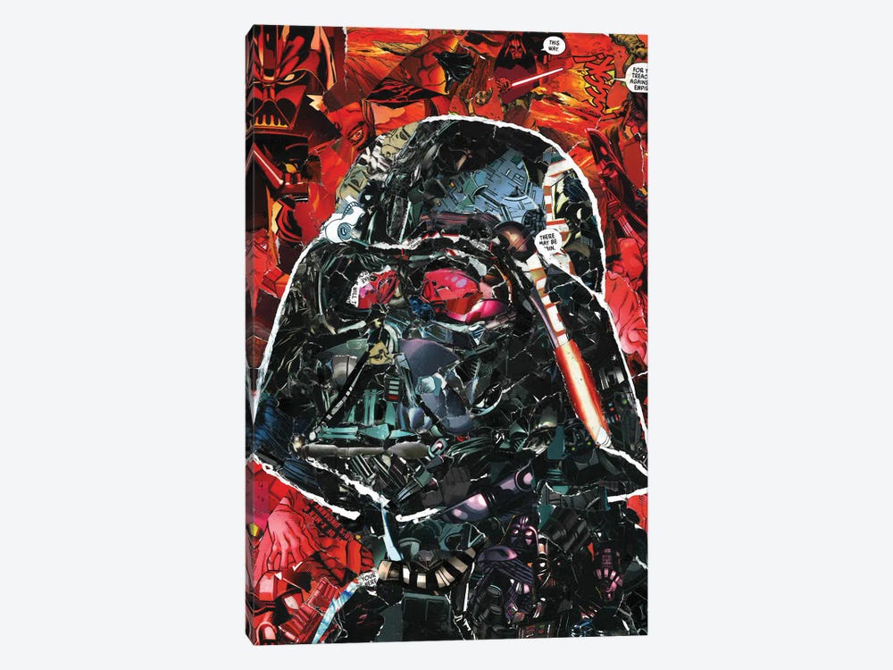 Almighty Vader by p_ThaNerd 1-piece Canvas Wall Art
