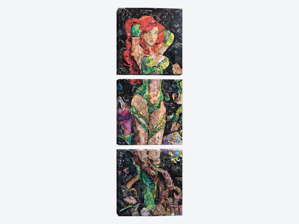 Abstract Ivy by p_ThaNerd 3-piece Art Print