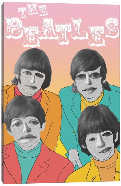 A Day In The Life Canvas Art Print - The Beatles