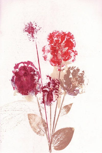 Pernille Folcarelli: Bouquet I Red by Pernille Folcarelli