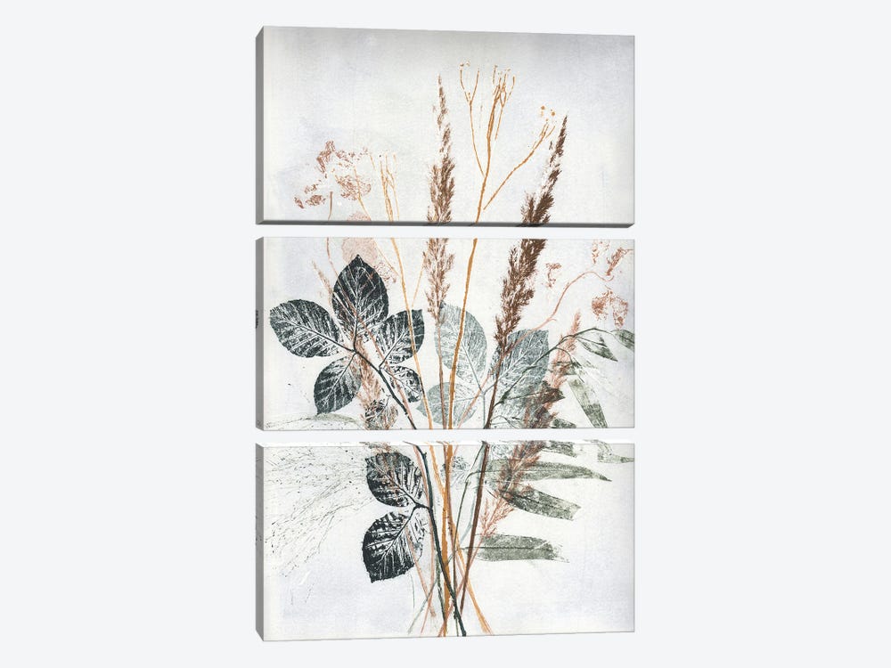 Bouquet II Natural by Pernille Folcarelli 3-piece Canvas Wall Art