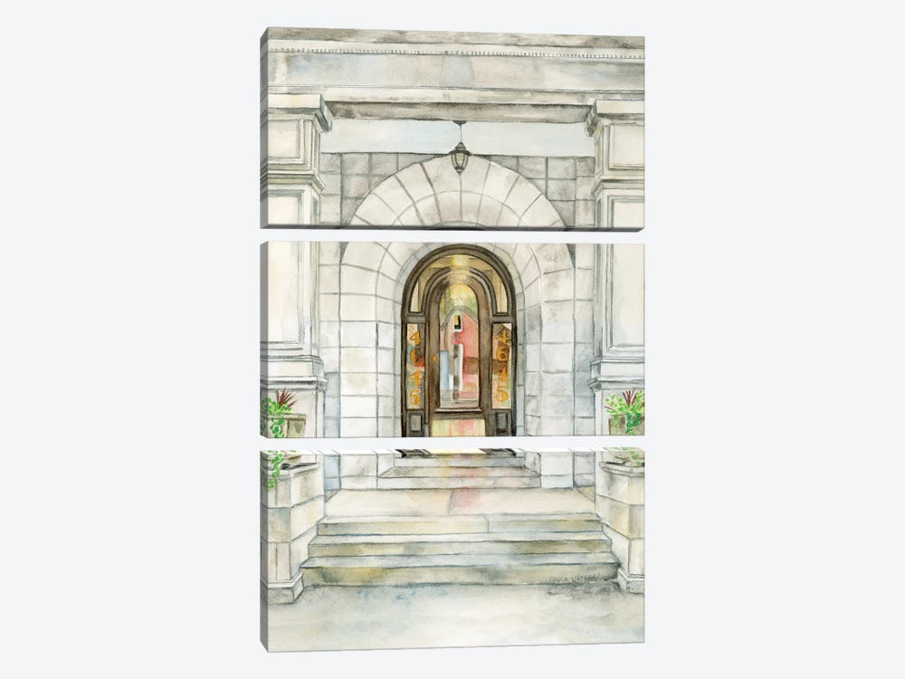 Sheridan Park-Entryway by Paula Nathan 3-piece Canvas Art Print