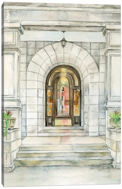 Sheridan Park-Entryway Canvas Art Print - Paula Nathan