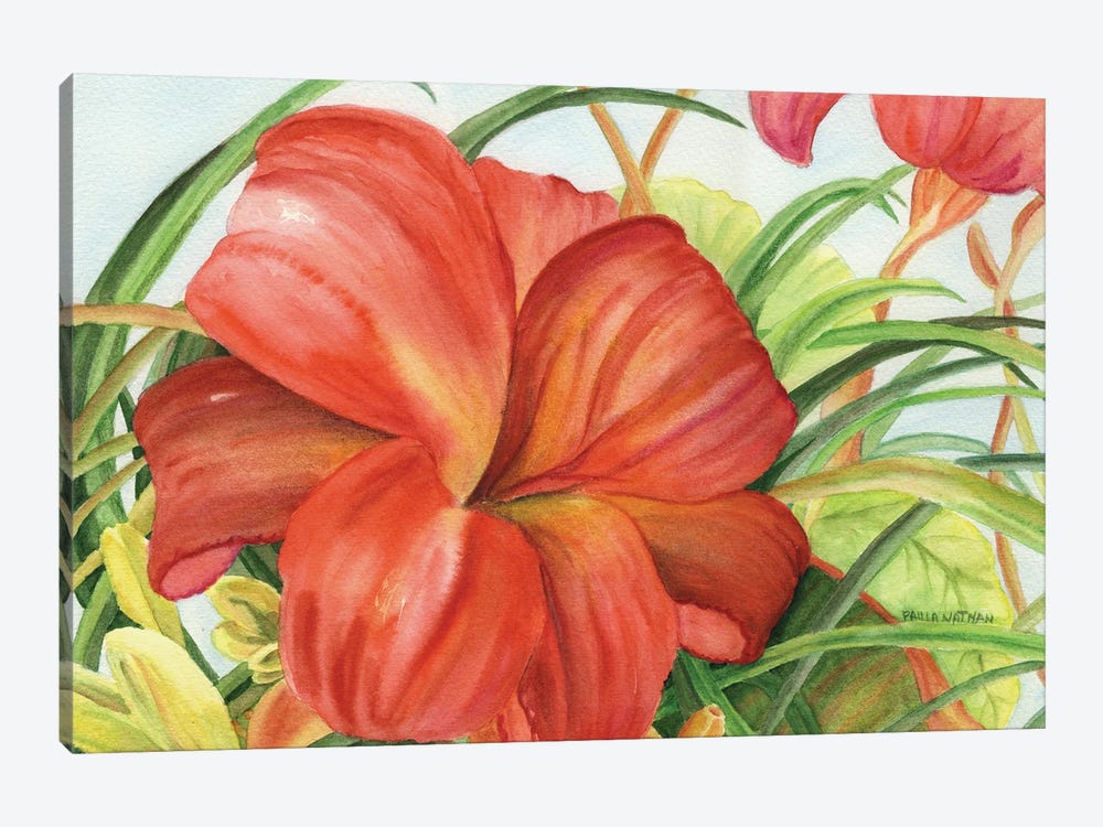 Botanic Flower by Paula Nathan 1-piece Art Print