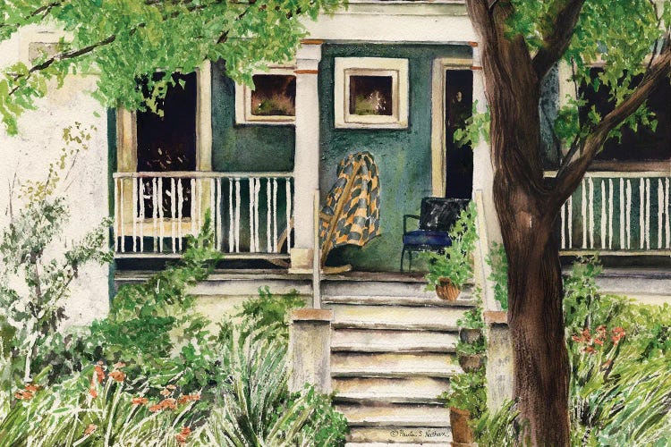 Albany Park Chicago House by Paula Nathan wall art