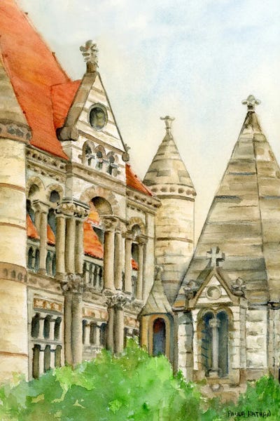 Paula Nathan: Trinity Church, Boston Massachusetts by Paula Nathan