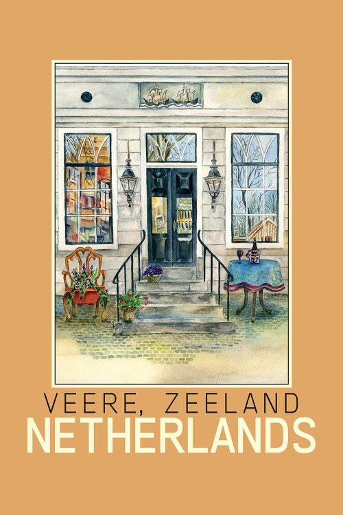 Veere Zeeland Netherlands Poster by Paula Nathan wall art