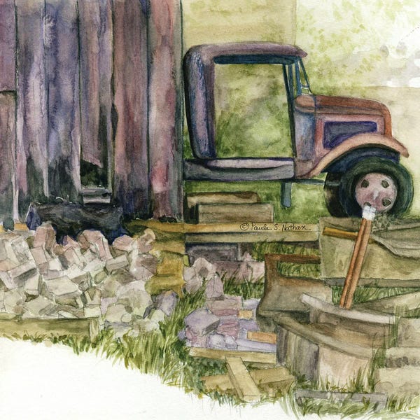 Trucks: Truck Stop by Paula Nathan