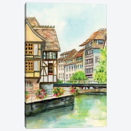Strasbourg France Canvas Print #PNN8} by Paula Nathan Canvas Art
