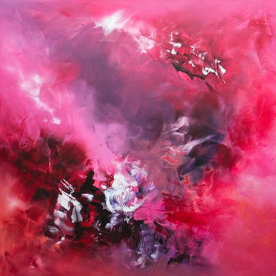 Fuchsia Heaven by Paresh Nrshinga framed wall art