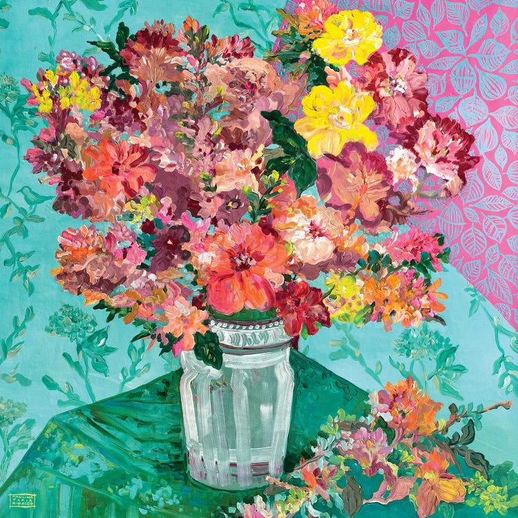 Floral Memory by Paulina Tapia wall art