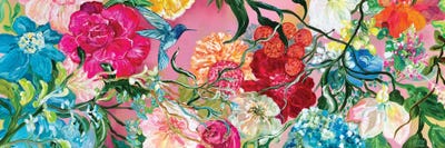 Pastel Spring by Paulina Tapia framed canvas print