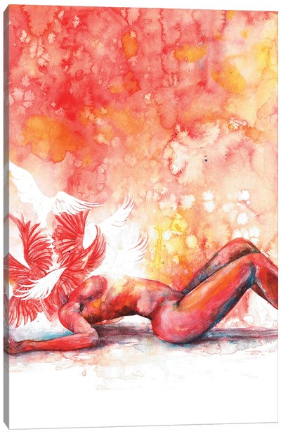 Cosmic Release Canvas Art Print - Pride Nyasha