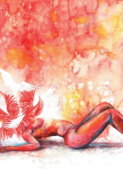 Zen Bedroom: Cosmic Release by Pride Nyasha