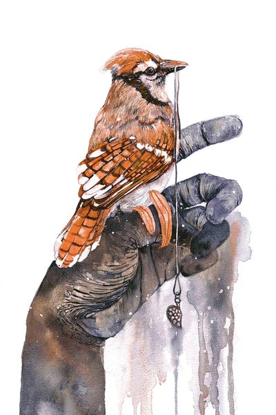 Hopeful Bird by Pride Nyasha art print