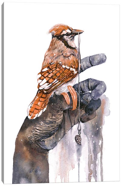 Hopeful Bird Canvas Art Print - Pride Nyasha
