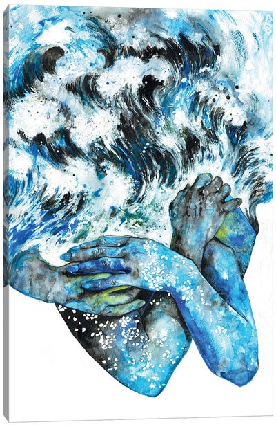 A Transient Tide Canvas Art Print - Pride Nyasha