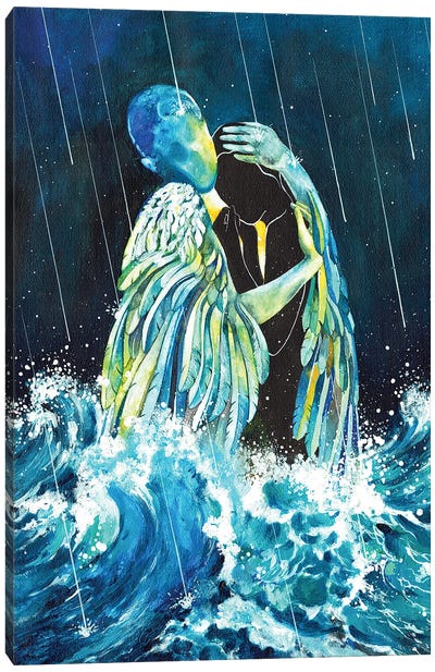 Shelter From The Storm Canvas Art Print - Pride Nyasha
