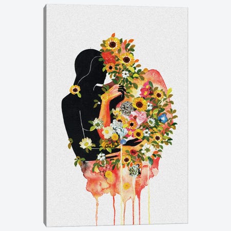 You Bloom My Favourite Colours Canvas Print #PNY59} by Pride Nyasha Canvas Wall Art