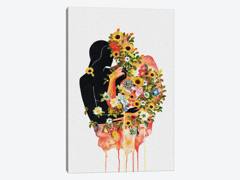 You Bloom My Favourite Colours by Pride Nyasha 1-piece Canvas Wall Art