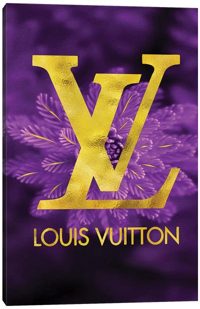 LV Botanical Canvas Art Print - Louis Vuitton Art