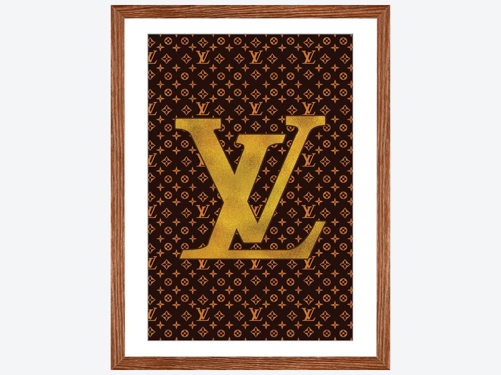 iCanvas 5by5collective Vintage Louis Vuitton Sign IV Wrapped Canvas, Best  Price and Reviews