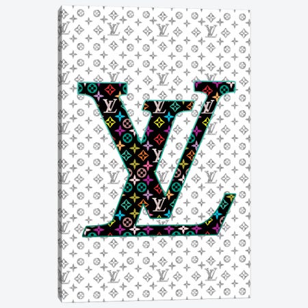White Dahlia Fashion I by Pomaikai Barron Fine Art Paper Print ( Fashion > Fashion Brands > Louis Vuitton art) - 24x16x.25