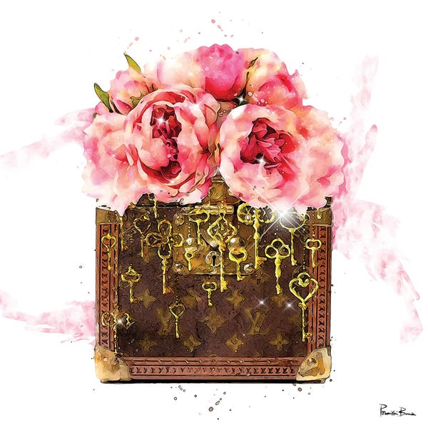 Glam Bedroom: LV Peony Chest by Pomaikai Barron