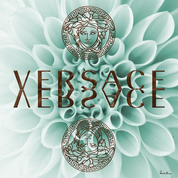 Glam Bedroom: Mint And Cafe Dahlia Fashion III by Pomaikai Barron