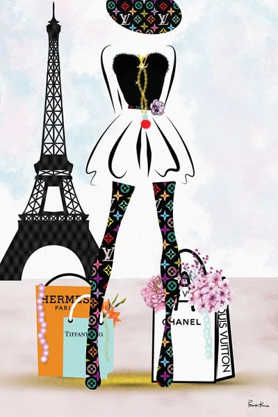 Shopping: Paris Fashion Shopping Girl_Lv by Pomaikai Barron