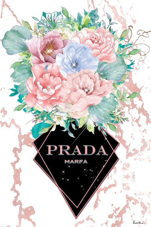 Prada Pastel Floral Vase